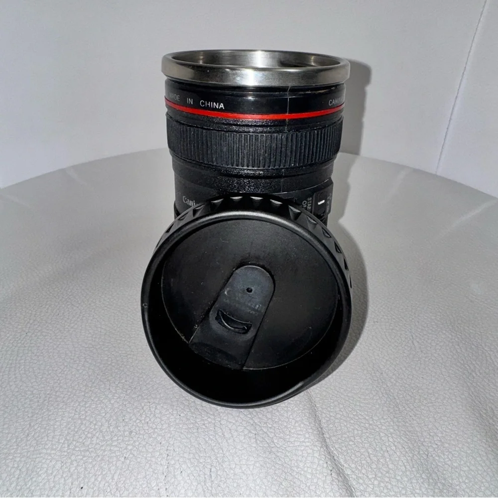 *3 for $15* CANIAM Faux‎ Camera LensTravel Coffee Mug Cup